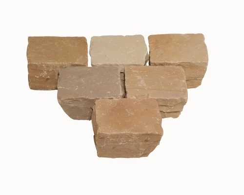 Platines en Grès d'Inde Multicolore